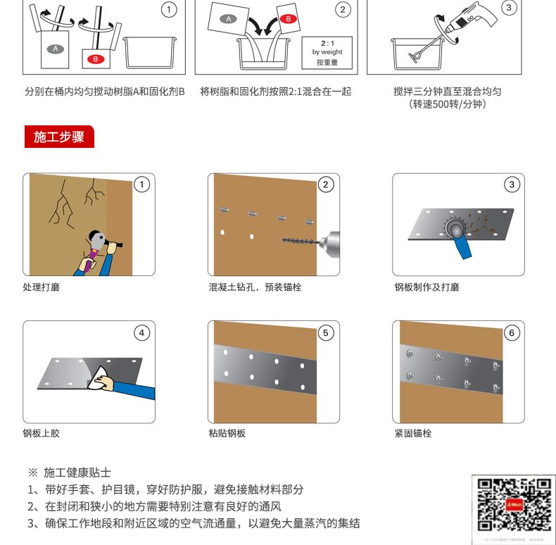 包钢德化粘钢加固施工过程